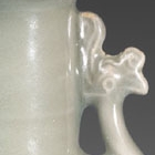 A LONGQUAN CELADON MALLET- FORM VASE