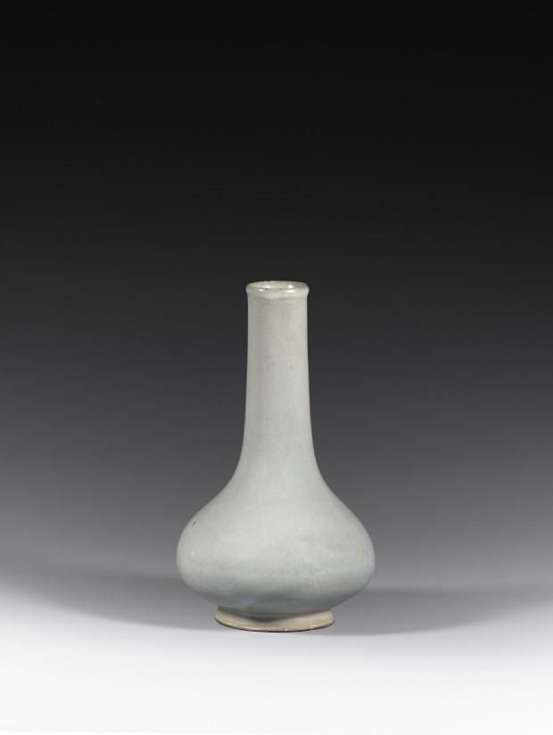 A GUANYAO BOTTLE-VASE