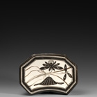 A PAINTED CIZHOU POTTERY PILLOW