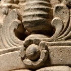 A MONUMENTAL LIMESTONE HEAD OF THE BODHISATTVA