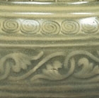 A YAOZHOU BRONZE-FORM CELADON CENSER