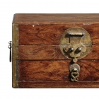 A HUANGHUALI BOX WITH DRAWER