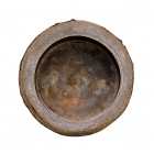 A ZITAN TREE TRUNK FORM CENSER