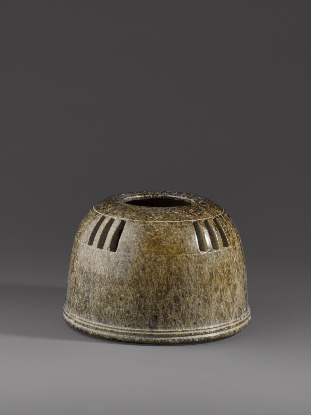 A POLISHED STONE CENSER