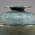 A FINE ARCHAIC BRONZE RITUAL VESSEL (DOU)