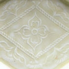 A MOULDED WHITE PORCELAIN QUATREFOIL DISH