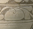 A CIZHOU CARVED WHITE-GLAZED MEIPING