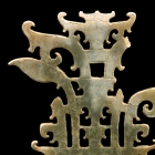 A NEOLITHIC OPENWORK JADE PLAQUE