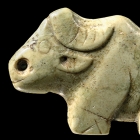 A JADE FIGURE OF A WATER BUFFALO