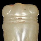 A JADE CICADA FORM PENDANT