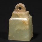 A SMALL QUADRANGULAR JADE SEAL