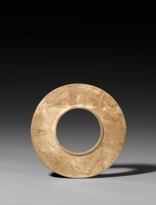 A JADE COLLARED DISC (YUAN)