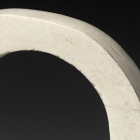 A NEOLITHIC WHITE JADE BRACELET (ZHUO)