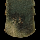 A LARGE ARCHAIC JADE CEREMONIAL AXE (CHAN)