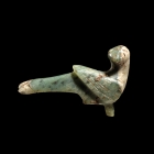 AN ARCHAIC JADE BIRD FINIAL