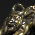 A GILDED SILVER ‘DEMON’ BELTHOOK